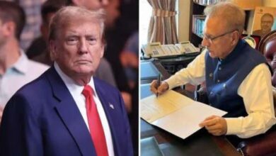 arif alvi letter to trump