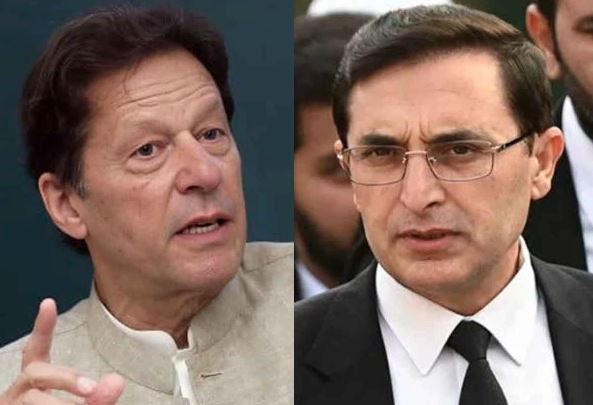 barrister gohar and imran khan