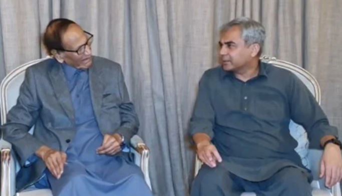 ch shujaat husain,mohsin naqvi