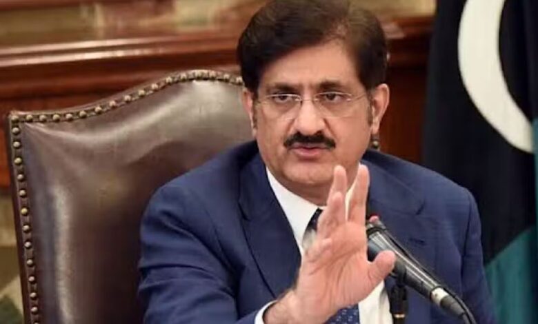 cm sindh murad ali shah