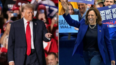 donalod trump,kamala harris 1