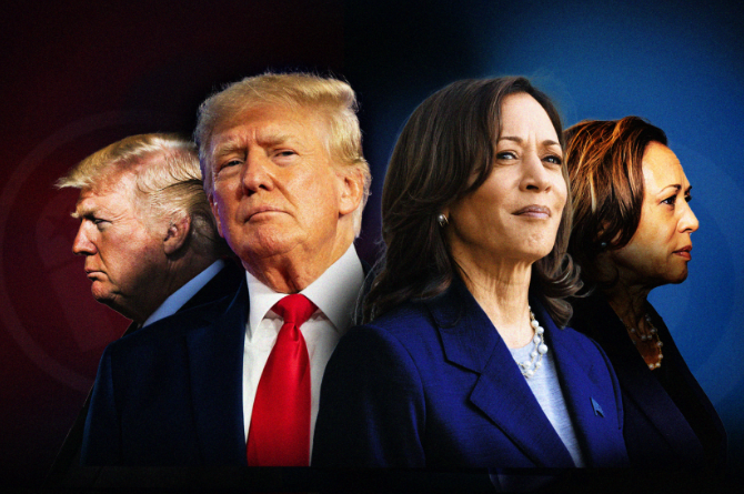 donalod trump,kamala harris