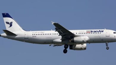 iran airline ban in europe