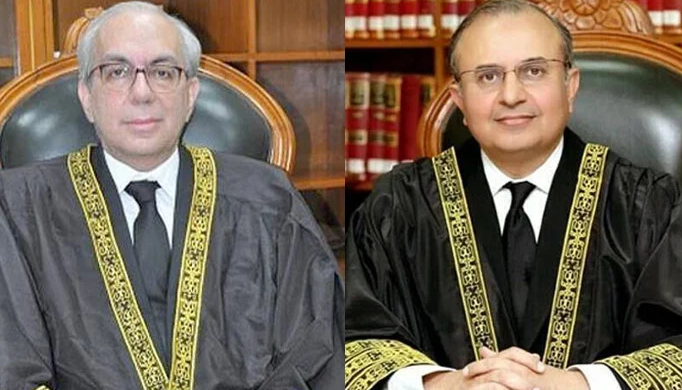 justice muneeb afridi,justice mansoor ali shah