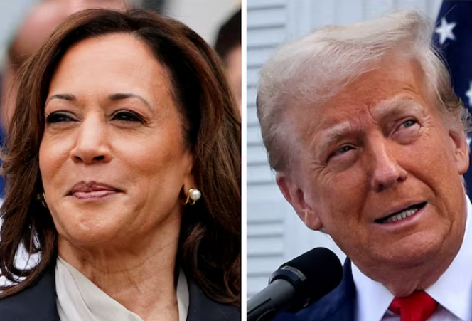 kamala harris,donalod trump