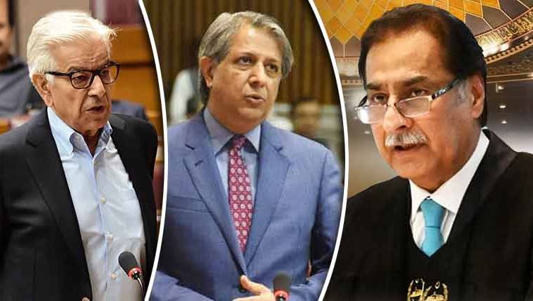 khawaja asif in national assembly