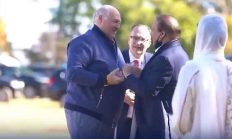 nawaz sharief with bella roose