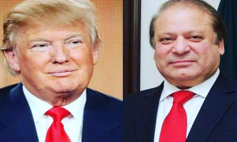 nawaz sharief,donalod trump