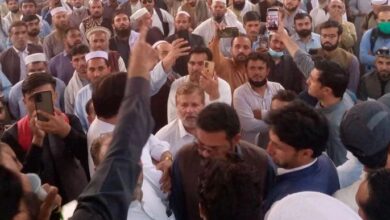 protest of teacher in kpk