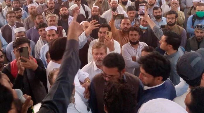protest of teacher in kpk