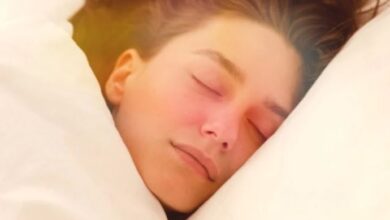 sleeping