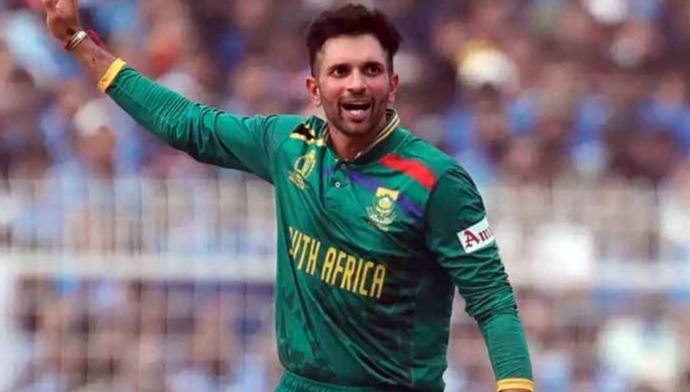 South African cricketer Keshav Maharaj