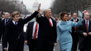 Trump's swearing-in ceremony