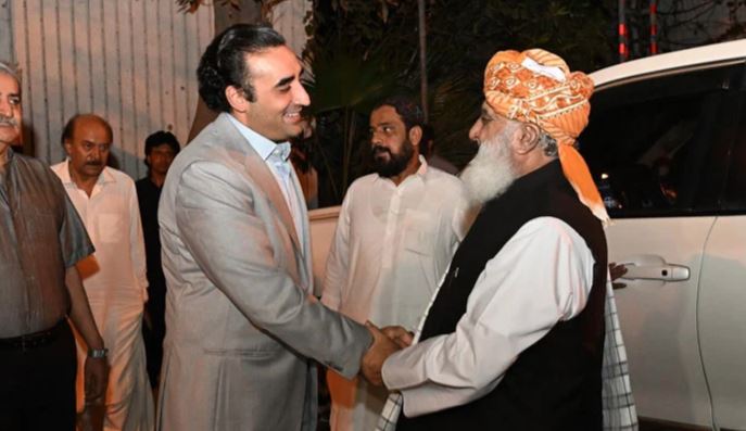 bilawal bhutto meeting with fazal ur rehman
