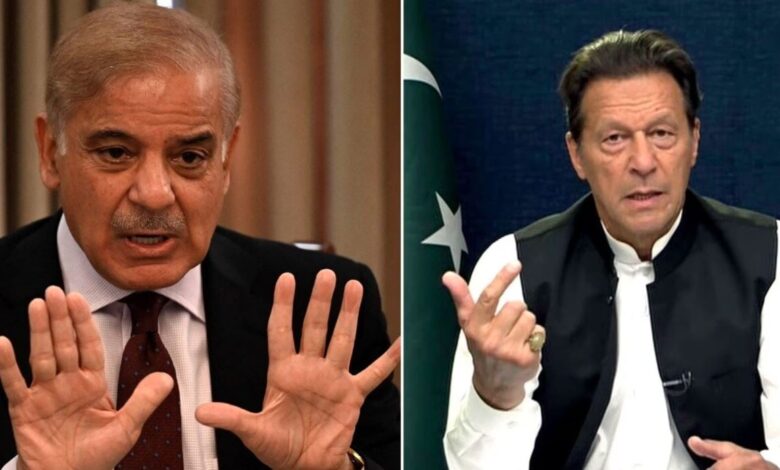 imran khan and shahbaz sharif