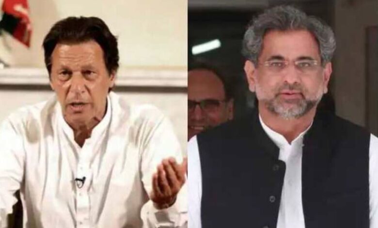 imran khan and shahid khaqan abbasi