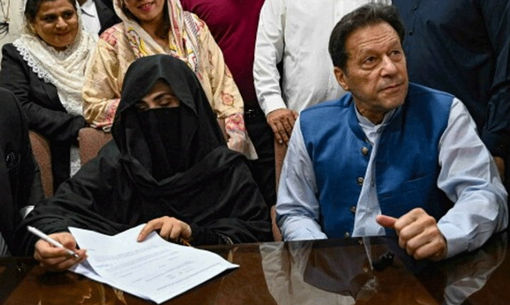 imran khan,bushra bibi