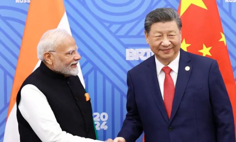 india and china