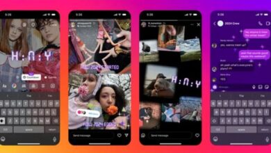 message feature in instagram