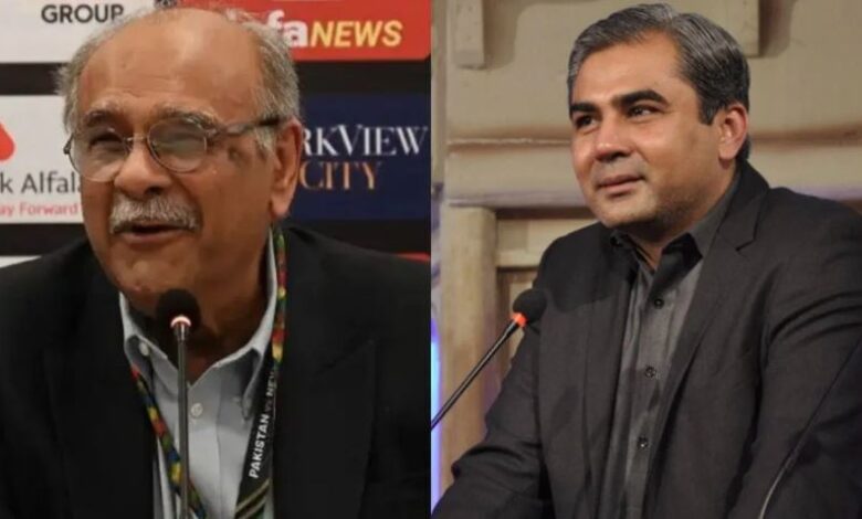 najam sethi and mohsin naqvi