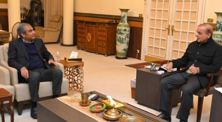 pm shebaz sharief met mohsin naqvi