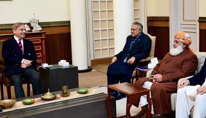 shahbaz sharif meeting with fazal ur rehman