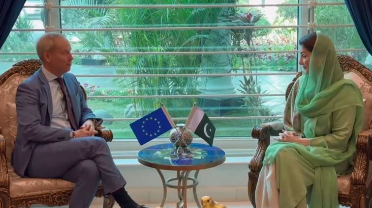 EU Special Representative meets Maryam Nawaz