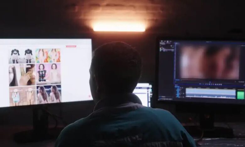 Fake pornography or sexual images