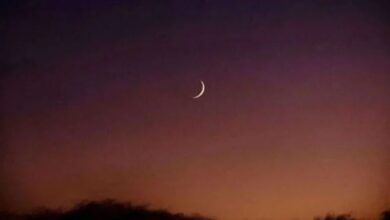 The moon of Rajab Al-Murjab