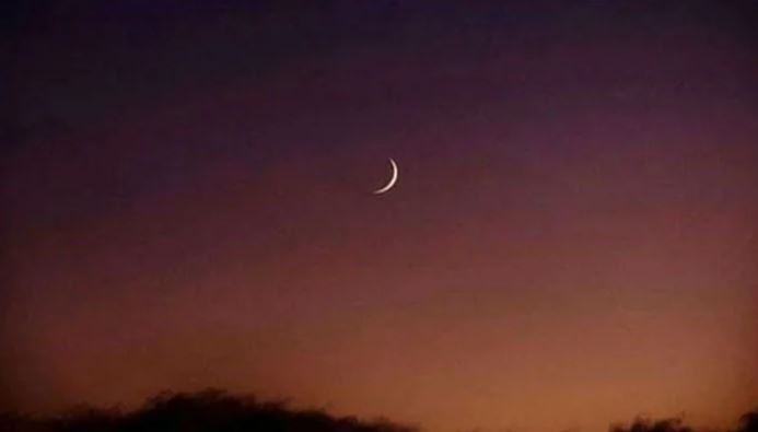 The moon of Rajab Al-Murjab