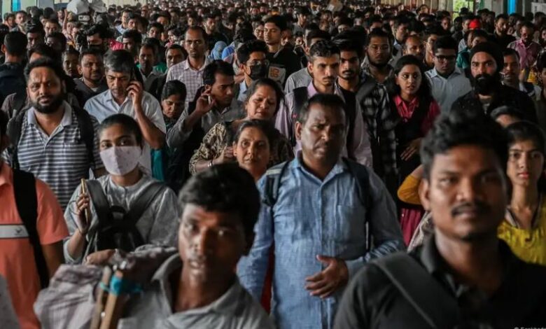 The world's population is over eight billion.