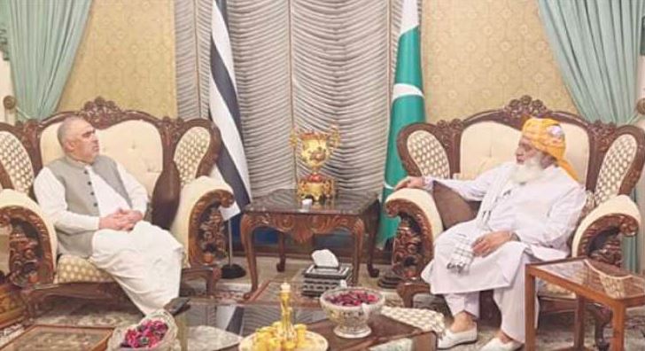 asad qaiser contact with fazal ur rehman