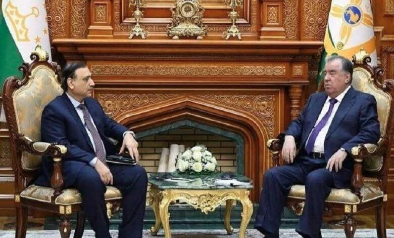 asim malik meeting with tajikestan