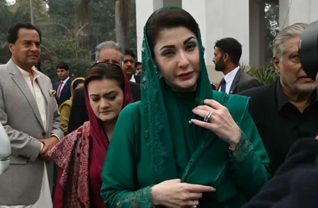 maryam nawaz givin action