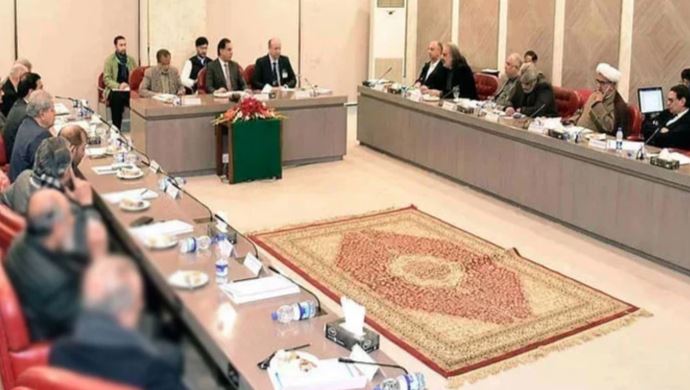 opposition team meeting with government team