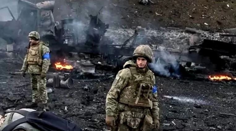 ukrain and ross fight