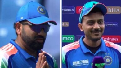 Akshar Patel and rohat sharma