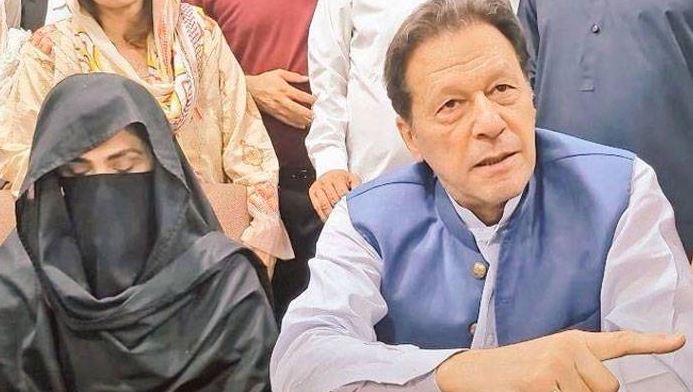 imran khan and bushra bibi