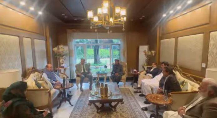 zahid khan meeting with nawaz sharif