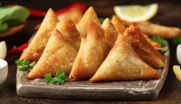 Pakoras or samosas