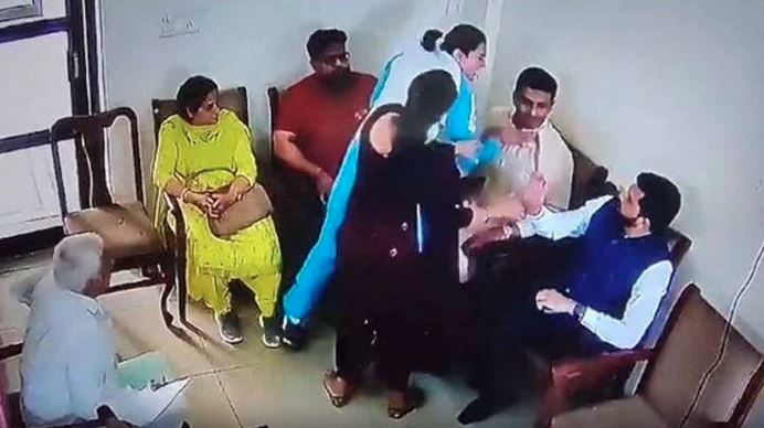 indian boxer attack on her husband