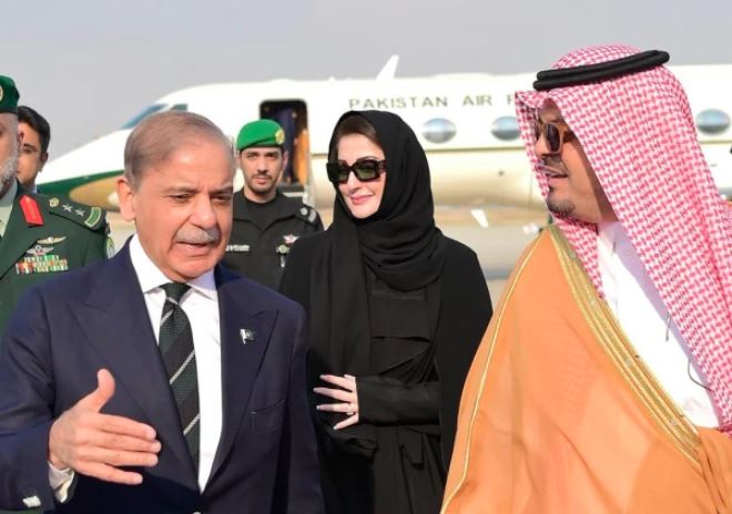 shahbaz sharif visit saudi arabia
