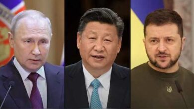 Russian, Chinese and Zelensky