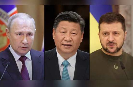 Russian, Chinese and Zelensky