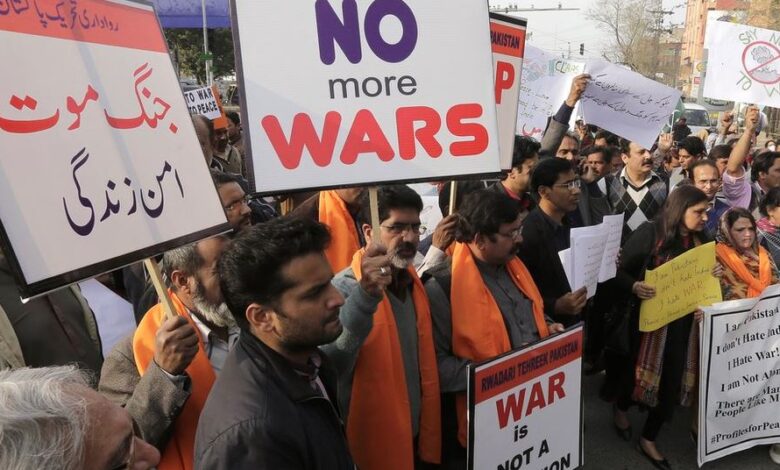 protest in pakistan