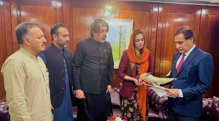 pti submit Resolution in national assembly