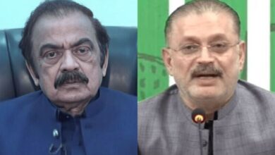 rana sanaullah and sharjeel memon talk news