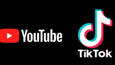 youtube and tiktok
