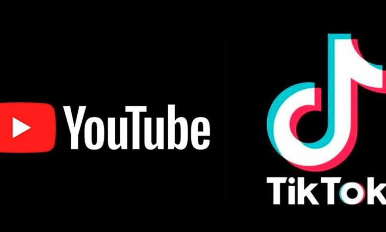 youtube and tiktok