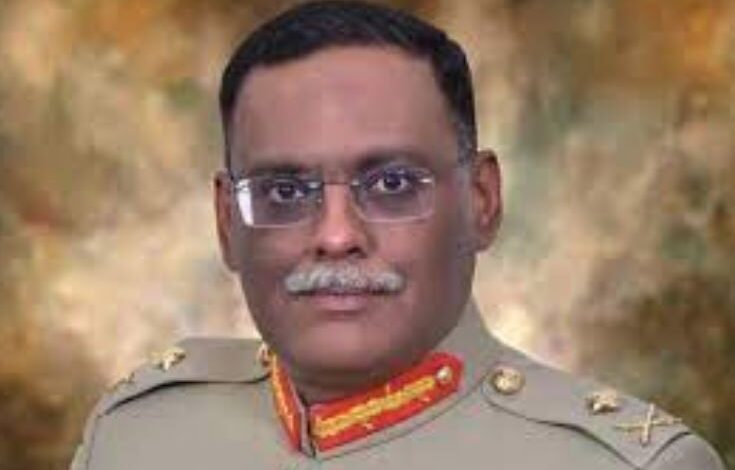 chairman of joints of staff sahir shamshad mirza